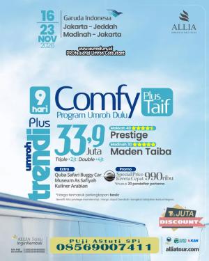 Umroh Plus Taif November 2026